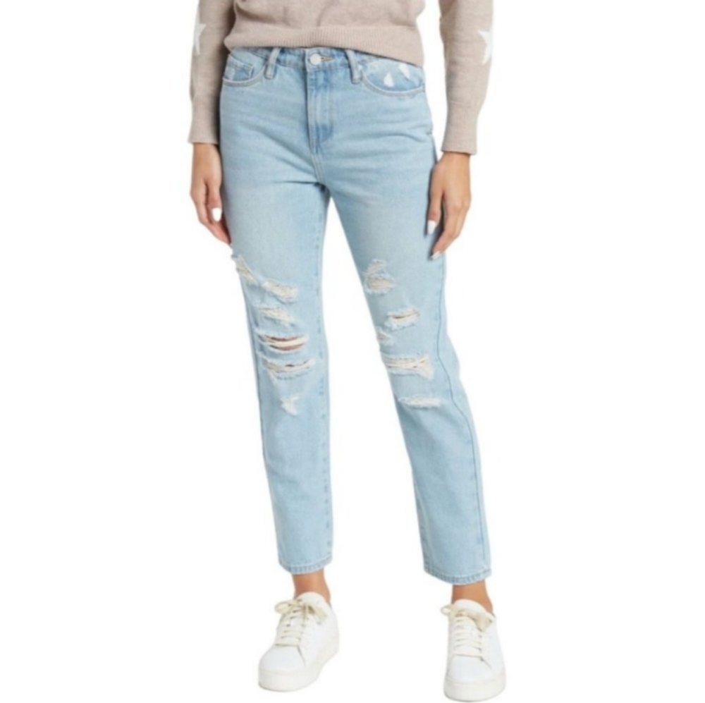 NWT  BLANK NYC THE MADISON CROP HIGH RISE JEANS SIZE 30